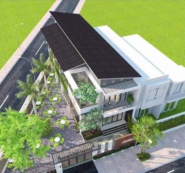 đất hình tam giác