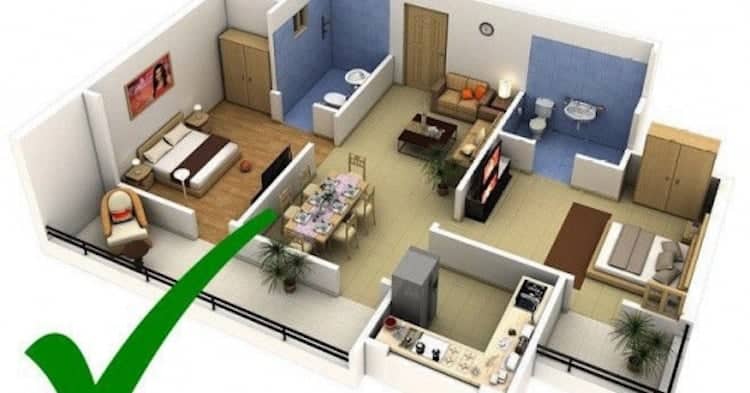 hướng giường ngủ trùng hướng nhà có tốt không?