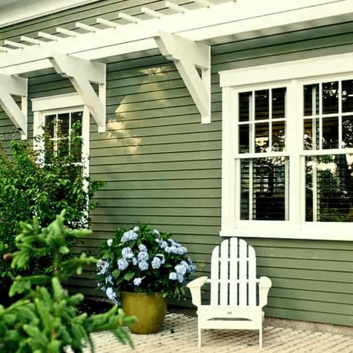 ngoại thất nhà hướng đông nam