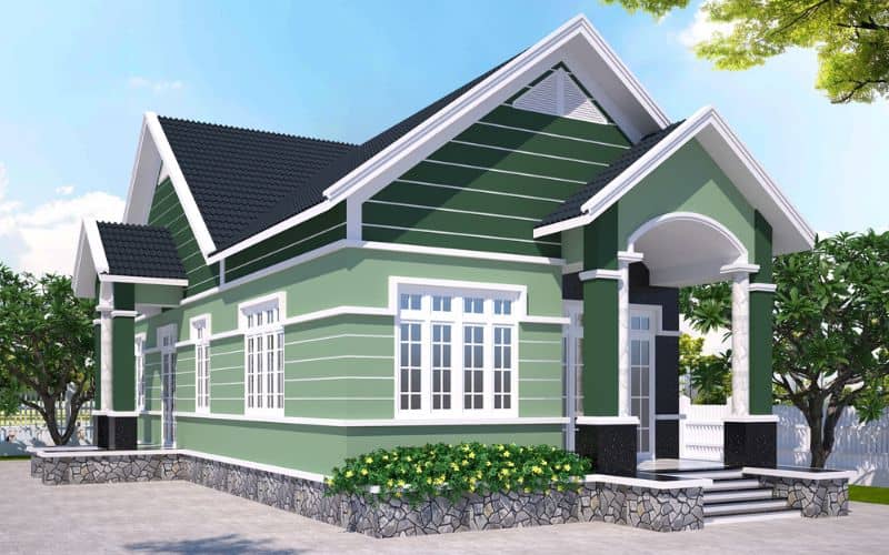 nhà hướng đông nam sơn màu gì?