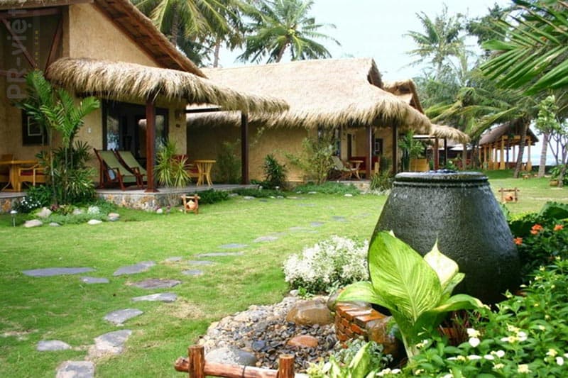 sân vườn nhà hướng đông nam