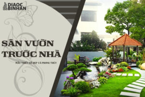 sân vườn trước nhà đẹp