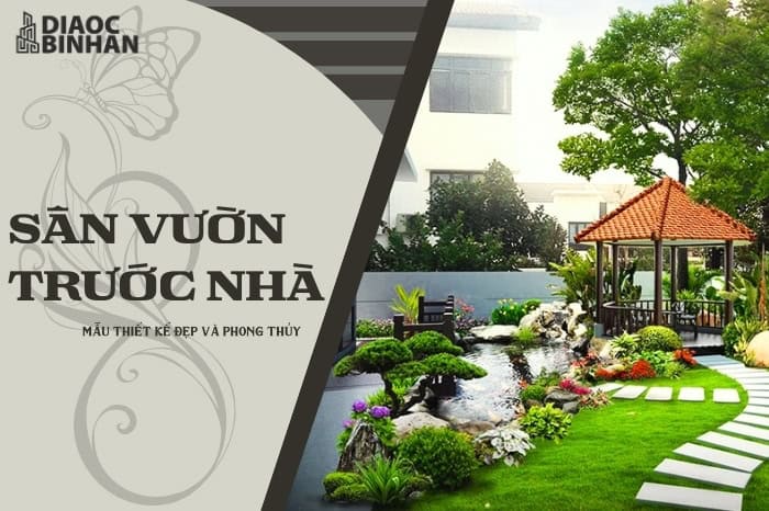 sân vườn trước nhà đẹp